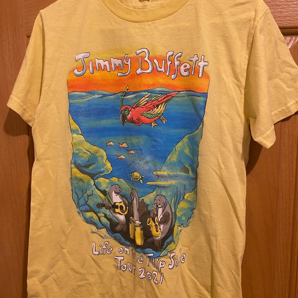 Yellow Graphic Short Sleeve Tee